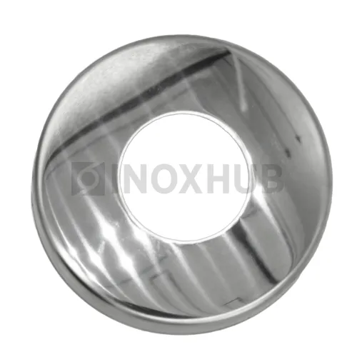 Низ стойки большой декоративный, Ø42.4×100.0 мм, AISI 304, GRIT 600