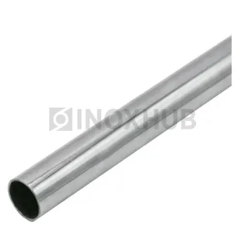 Труба круглая AISI 304, ASTM A554, Ø50.8×2.0×6000 мм, GRIT 600