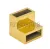 Соединитель штанги 90° (340 Gold), штанга 30×10 мм, под Золото Соединитель штанги 90° (340 Gold), штанга 30×10 мм, под Золото