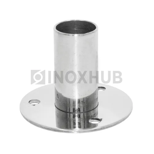 Треханкерная закладная для крепления стойки Ø38.1 мм, AISI 201, GRIT 600