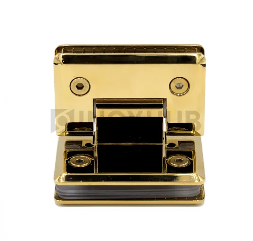 Петля (304 Gold) стекло-стекло 90°, под Золото
