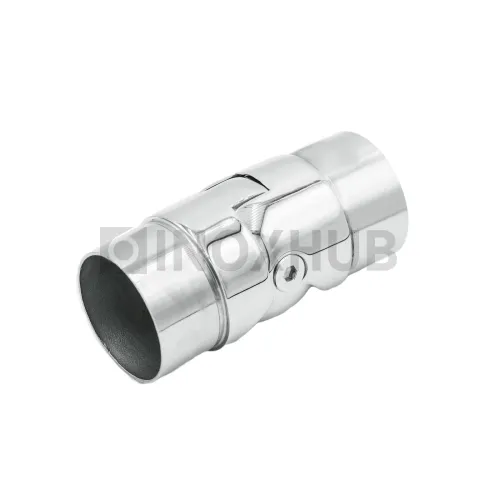Поворот шарнирный со вставками, Ø50.8×1.5 мм, AISI 304, GRIT 600