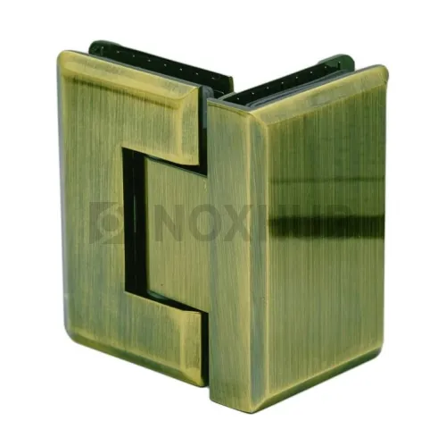 Петля (304 Bronze) стекло-стекло 90°, под Бронзу
