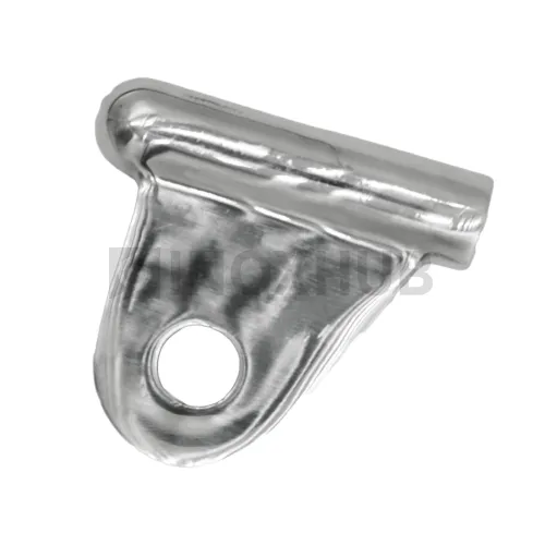 Серьга для крепления рутеля к тяге, AISI 316, GRIT 600
