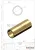 Трек (319-3 Gold), 19×3000 мм, под Золото Трек (319-3 Gold), 19×3000 мм, под Золото