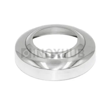 Низ стойки фигурный, Ø42.4×78.0 мм, AISI 304, GRIT 600