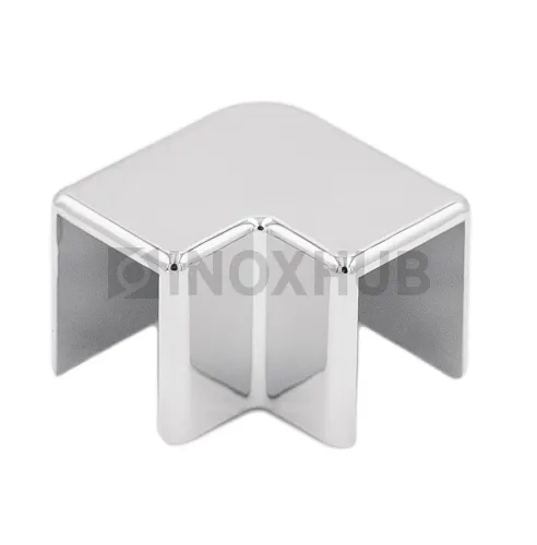 Уголок 90° (766 PC) для профиля 756, пластик хром