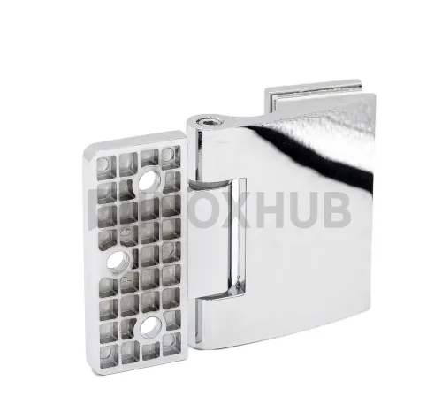 Петля (513 PC) стена-стекло, открывание наружу, полированный хром