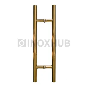 Ручка (633-450 Gold) 25×275×450 мм, стекло 8-12 мм, под Золото