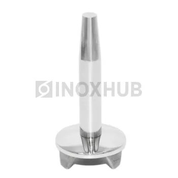 Наконечник штырь сварной облегченный, Ø38.1 мм, AISI 304, GRIT 600