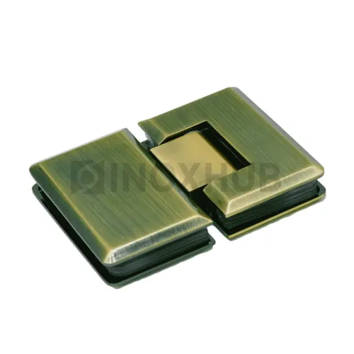 Петля (303 Bronze) стекло-стекло 180°, под Бронзу