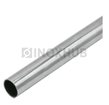 Труба круглая AISI 304, ASTM A554, Ø20.0×1.5×6000 мм, GRIT 600