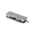Фитинг на фрамугу (130S SSS) с осью и анкером, стекло 10-12 мм, нерж. сталь матовая