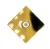 Коннектор (721-2 Gold) стекло-стена, 2 отверстия, под Золото Коннектор (721-2 Gold) стекло-стена, 2 отверстия, под Золото