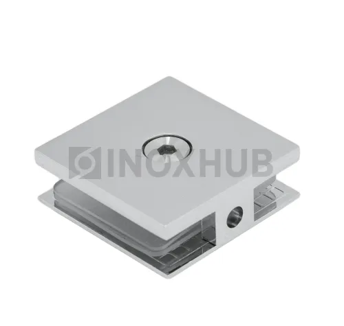Коннектор (721 PC) стекло-стена, 1 отверстие, полированный хром