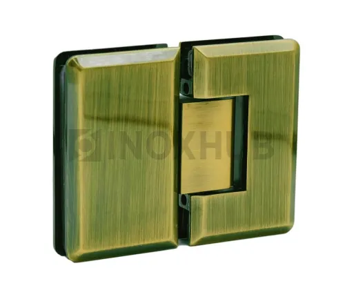 Петля (303 Bronze) стекло-стекло 180°, под Бронзу