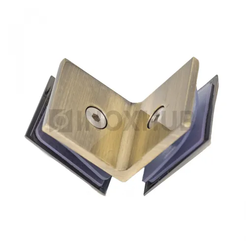 Коннектор (725 Bronze) стекло-стекло 90°, под Бронзу