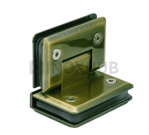 Петля (304 Bronze) стекло-стекло 90°, под Бронзу