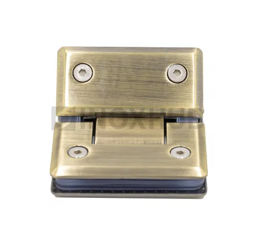 Петля (302 Bronze) стекло-стекло 135°, под Бронзу