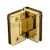 Петля (304 Gold) стекло-стекло 90°, под Золото Петля (304 Gold) стекло-стекло 90°, под Золото