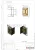 Петля (305 Gold) стена-стекло одностороннее крепление, под Золото Петля (305 Gold) стена-стекло одностороннее крепление, под Золото