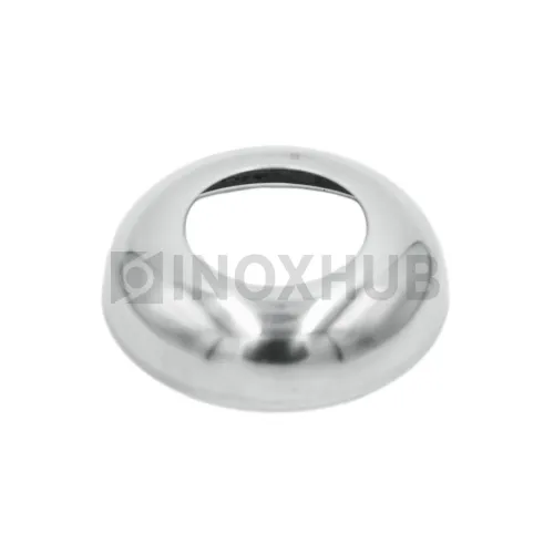 Низ стойки малый декоративный, Ø25.4×50.0 мм, AISI 304, GRIT 600