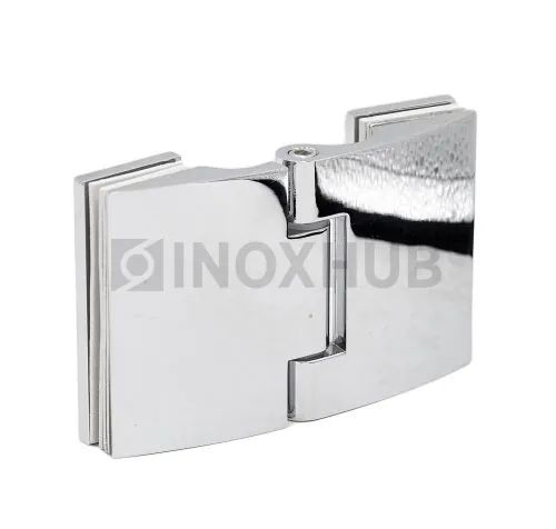 Петля (512 PC) стекло-стекло, открывание наружу, полированный хром