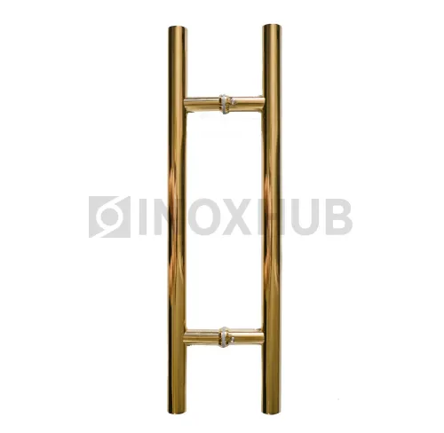 Ручка (633-450 Gold) 25×275×450 мм, стекло 8-12 мм, под Золото