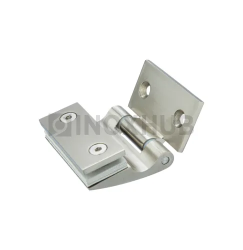 Петля (513 SC) стена-стекло, открывание наружу, матовый хром