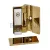 Петля (516 Gold) стена-стекло, без реза уплотнителя, с декоративными крышками, под Золото Петля (516 Gold) стена-стекло, без реза уплотнителя, с декоративными крышками, под Золото