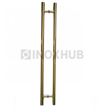 Ручка (633-1000 Gold) 32×825×1000 мм, стекло 8-12 мм, под Золото