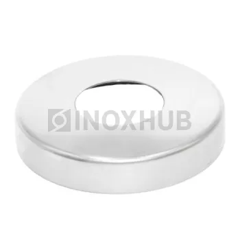 Низ стойки большой декоративный, Ø42.4×100.0 мм, AISI 304, GRIT 600