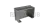 Заглушка для поручня с пазом, 60.0×40.0 мм, AISI 304, GRIT 600 Заглушка для поручня с пазом, 60.0×40.0 мм, AISI 304, GRIT 600