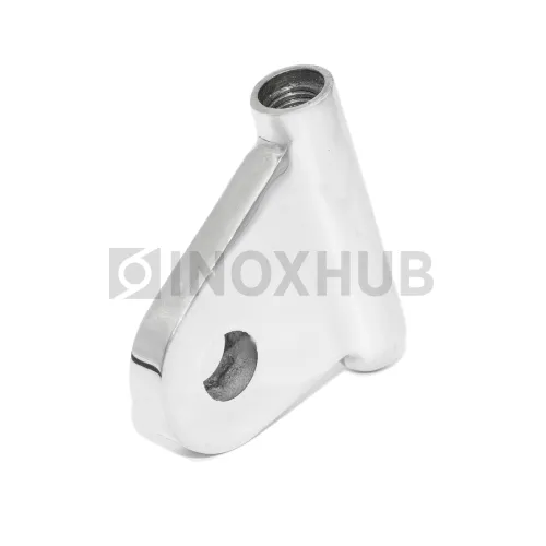 Серьга для крепления рутеля к тяге, AISI 316, GRIT 600