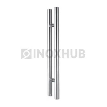 Ручка (633-600 SSS) 25×425×600 мм, стекло 8-12 мм, нерж. сталь матовая