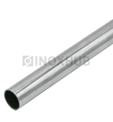 Труба круглая AISI 201, ASTM A554, Ø16.0×1.5×6000 мм, GRIT 600