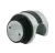 Крепление (831 SSS) трека Ø25 мм к cтеклу под зенковку, нерж. сталь матовая Крепление (831 SSS) трека Ø25 мм к cтеклу под зенковку, нерж. сталь матовая