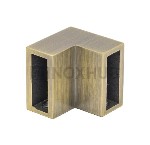 Соединитель штанги 90° (340 Bronze), штанга 30×10 мм, под Бронзу