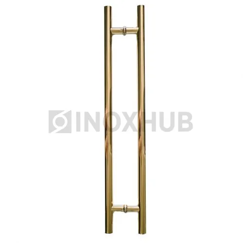 Ручка (633-800 Gold) 32×625×800 мм, стекло 8-12 мм, под Золото