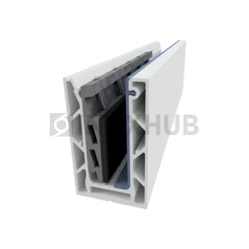 Профиль 102 БАЗА-3000, комплект, 60.0×102.0×3000 мм, Анодированный алюминий