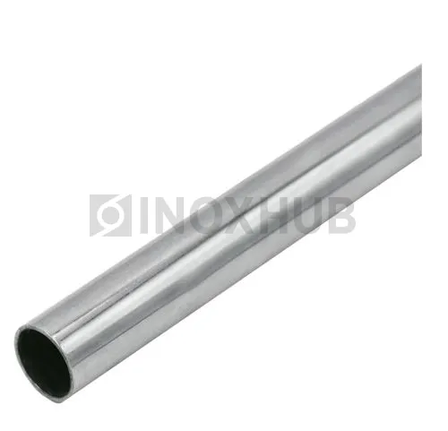 Труба круглая AISI 304, ASTM A554, Ø50.8×1.2×6000 мм, GRIT 600