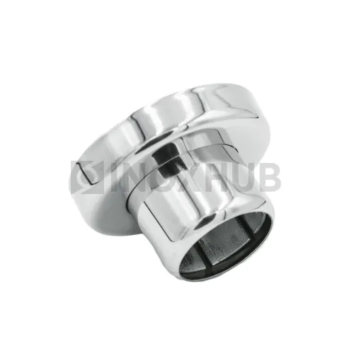 Фланец цанговый cборный, Ø42.4 мм, AISI 304, GRIT 600
